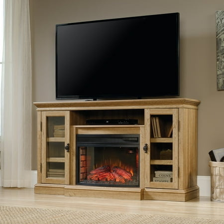 Sauder Barrister Collection Fireplace Entertainment Center Scribed Oak Com - Oak Fireplace Entertainment Center Sauder Barrister Collection Fireplace Entertainment Center Scribed Oak Com - Oak Fireplace Entertainment Center
