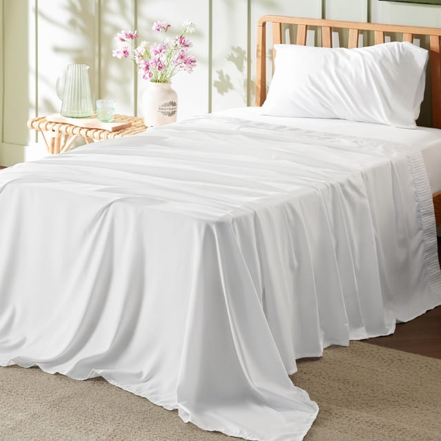 Juego de sábanas Bedsure Twin XL para dormitorio, 3 piezas, microfibra