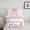 Pink White A, variant on jejeloiu Letter A Monogrammed Bedding Comforter Set,Kawaii Cute Bowtie Twin Comforter Sets,Pink Bowknot Ribbon Bedding Set For Girls,Microfiber Room Decorative Reversible,2pcs