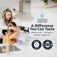 thumbnail image 5 of Invigorated Water - Dispensador de filtro de agua alcalino para encimera, gran capacidad de 52 tazas, agua alcalina mineralizada, sin BPA, 96 galones/filtro (blanco, 3 filtros incluidos), 5 of 5