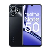 Realme Note 50 DUAL SIM 128GB ROM + 4GB RAM (GSM ONLY |NO CDMA) Factory Unlocked 4G/LTE Smartphone (Midnight Black) - International Version