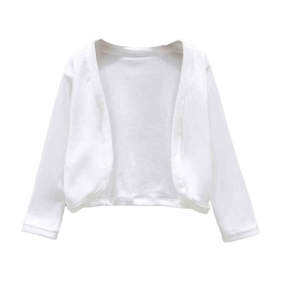OSOLU Child Girls Sun Sunscreen Solid Color Jacket Toddler Lightweight Summer Breathable Outwear Stylish Dailywear, 13-14 Years