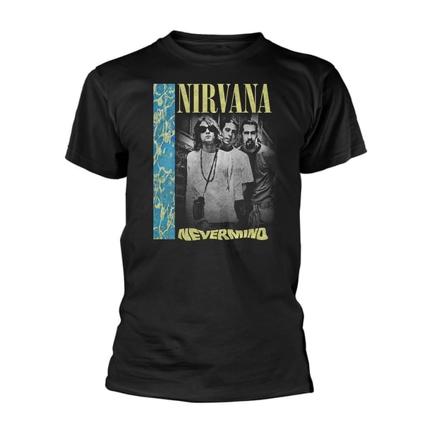 Nirvana - Camiseta Nevermind Deep End para Adultos Unisex (Negro)