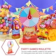thumbnail image 5 of CIMAXIC Fête 1 Ensemble de Jeu Roue de Roulette Rotative Roue de Roulette Rotative Roue de Roulette en Plastique pour Fête (Style Aléatoire),13.19"X7.87"X4.72 Pouces, 5 of 5