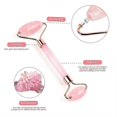 thumbnail image 5 of Jade Roller And Gua Sha Tool Set Rose Quartz Scraping Real Anti-aging, 5 of 5