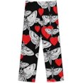thumbnail image 5 of Top-kevin Women's Pajama Sets Pizza Slice Pattern Long Sleeve Lounge Sets Pjs Sleepwear with Pockets, 5 of 12