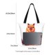 thumbnail image 3 of Balery Cozy Knitting Llama Bolsa de Hombro con Diseño, Bolsa Grande y Duradera, Bolsa Versátil para Compras, 3 of 6
