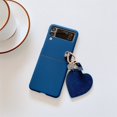 thumbnail image 1 of Estuche para teléfono de color sólido, lindo estuche protector con colgante de corazón de amor para Samsung Galaxy Z, Flip 3, Flip 4, 5G zhangmengya LED, 1 of 2