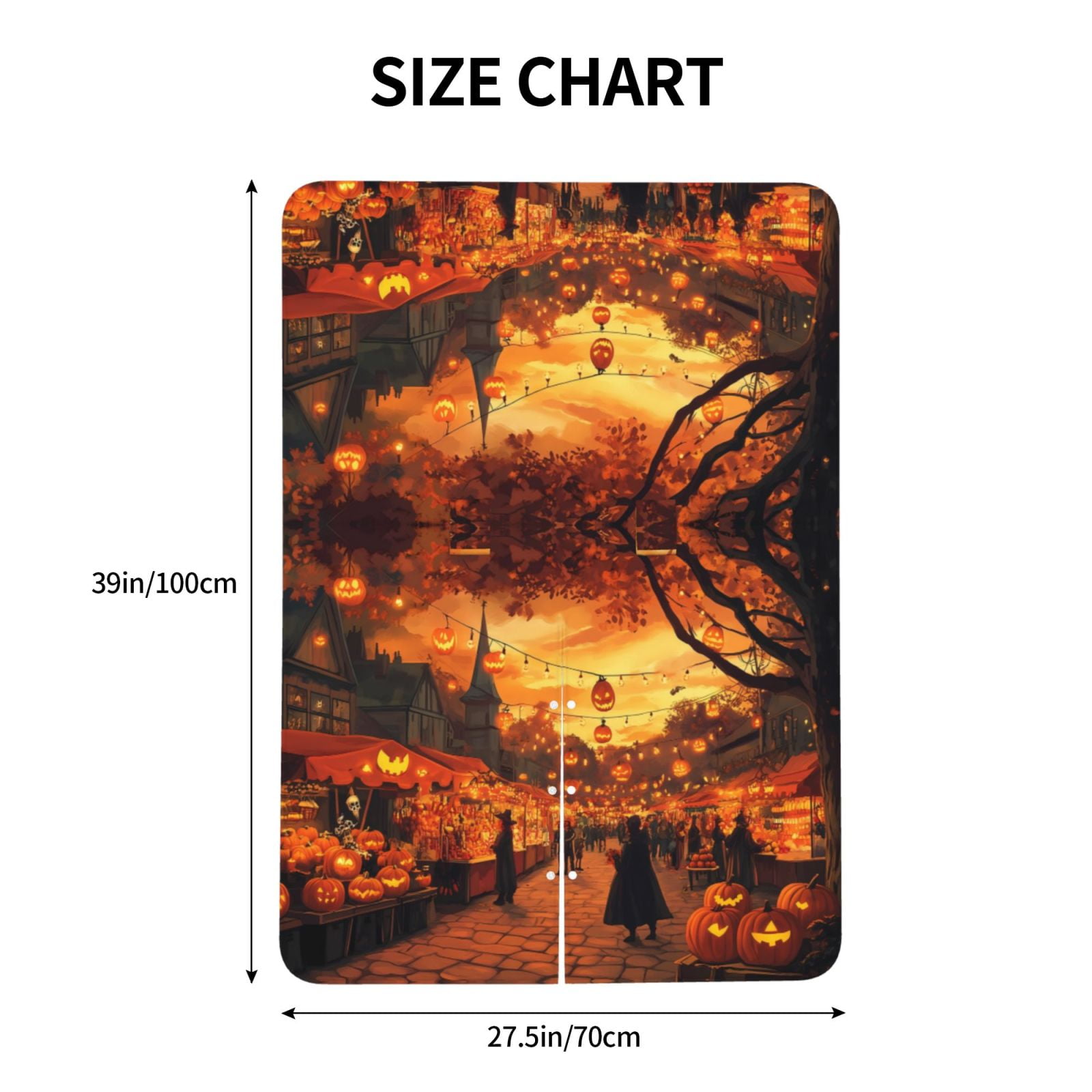 Car Seat Cover Baby - Halloween Pumpkin Market Breathable Infant Car Seat Cover for Baby Carseat, Lightweight Comfort Baby Essentials Must Haves Newborn Stuff for Girl Boy