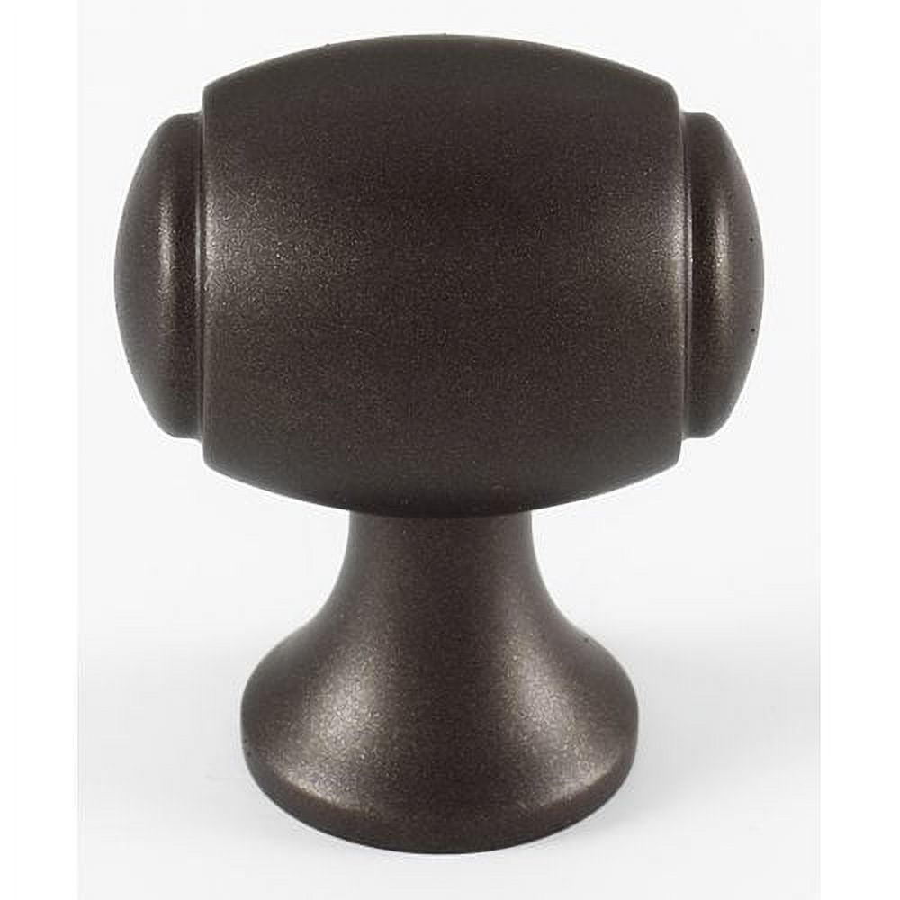 Alno A981-34-BARC Royale 3/4" Estate Traditional Solid Brass Oval Cabinet Knob / Drawer