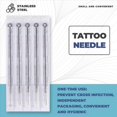thumbnail image 4 of 50x TATTOO NEEDLE 3RL ROUND LINER STAINLESS STEEL, 4 of 5