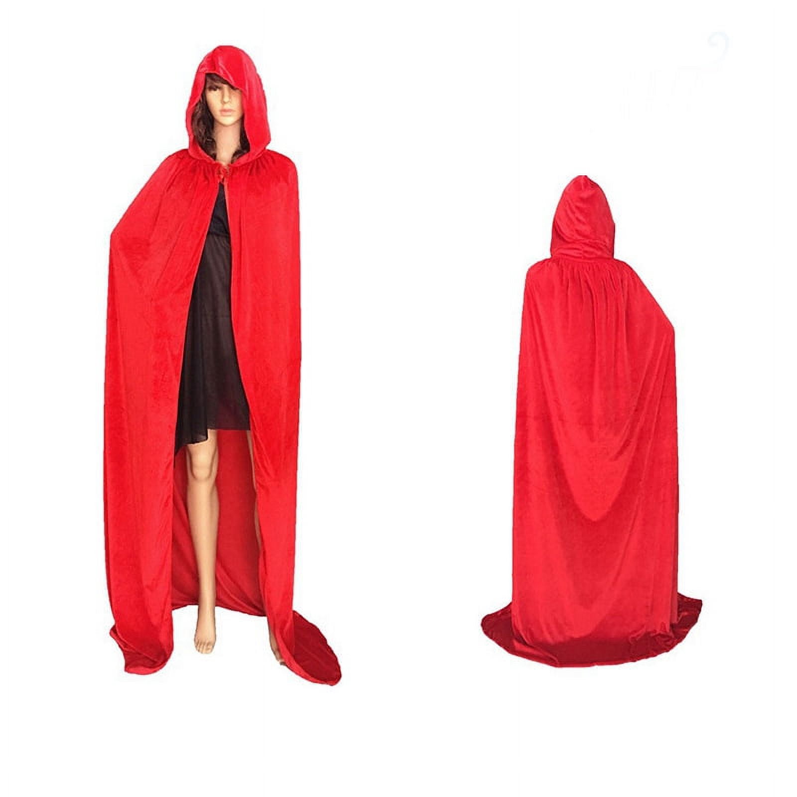 Capa de Vampiro Negra para adultos de 140 cm