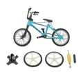 thumbnail image 1 of Mini Modèle de Vélo à Doigt en Alliage BMX Jouet Lumineux Bleu, 1 of 7