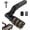 Black, variant on Electric Grill Brush, Cordless Electric BBQ Grill Cleaner with Powerful Motor, Rechargeable Grill Cleaning Brush for Burnt-On Grease & Grill Grates Black