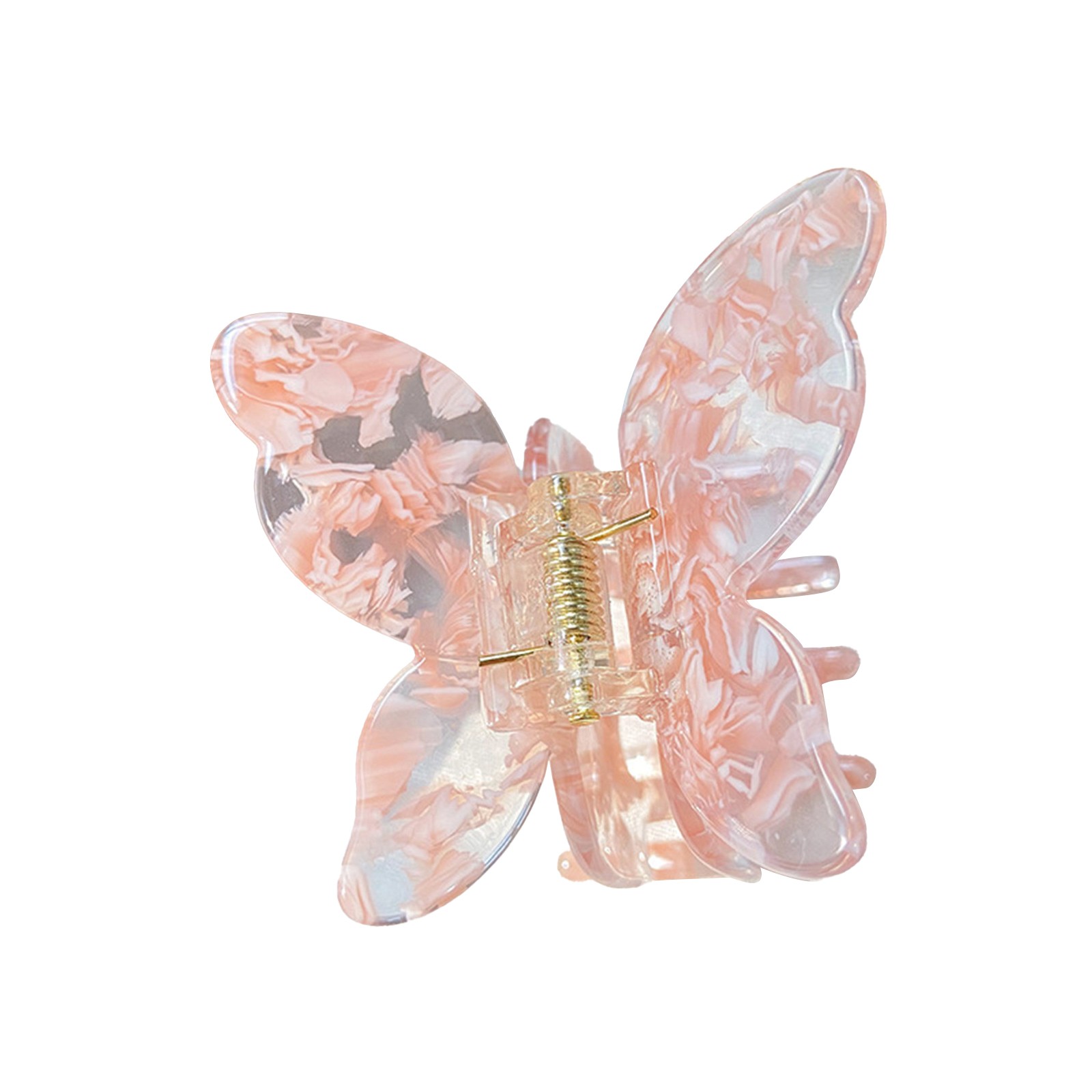 Barrettes Hair Clips Cute Butterfly Shape Hair Claws Clips Leopard Print Barrettes Hair Pins