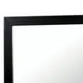 thumbnail image 2 of Benzara Lennart Ii Black Rectangular Mirror, 2 of 5