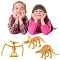 thumbnail image 4 of 12Pcs Dinosaur Fossil Skeleton Assorted Dino Bones Skeleton Toy Figures Creative Dinosaur Fossil Skeleton Toys Simulation Model Set for Science Play Dino Sand Dig Party Favor and Stocking, 4 of 9