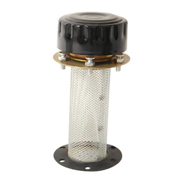 Tapa del tanque de combustible del cargador con reemplazo de malla filtrante Fácil instalación Pieza alta 12cmx4.5cm