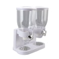 thumbnail image 3 of Dispensador de Cereales contenedores Dobles ABS, Dispensador de Alimentos Secos Con Operación Giratoria Con Capacidad de 7 Litros, Mantiene Fresco Durante 45 Días, Para Cocina, 3 of 7