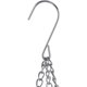 thumbnail image 3 of Cesta colgante de metal para frutas y verduras: cesta colgante de cocina para obtener más espacio en la encimera como juego de 3 piezas, 3 of 5