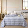 thumbnail image 4 of Cool Summer Quilt Air Conditioned Blanket Super Soft for Bedroom Home - Polyester Brushed Fiber Lightweight - Refreshing Breathable Bedding, 4 of 6