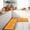 Fall Eucalyptus, variant on Fall Kitchen Rugs and Mats Set of 2, Fall Decorations for Home Non Slip Backing Holiday Kitchen Rug Autumn Decor Orange Kitchen Floor Mat 17"X47" 17"X30"