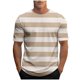 thumbnail image 2 of Tops para hombre, blusas y camisas de cuello redondo y manga corta para hombre, camisetas deportivas informales con estampado de rayas a la moda para hombre, blusas de cuello redondo y manga corta, bl, 2 of 5