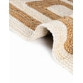 thumbnail image 3 of 7x12 Ft White & Natural Jute Area Rug | Handmade | Solid Farmhouse Design | Natural Jute Rug for Living Room | Dining Room | Bedroom | Kitchen | Hallway | Entryway, 3 of 5