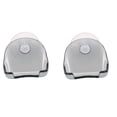 thumbnail image 1 of Plástico Super Suction Cup Razor Rack Clear Bath Holder Holder Shaver Storage Storage Soporte, 2pcs Jooan Hogar, 1 of 2