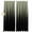 Green, variant on Burnt Orange Black Ombre Blackout Curtains for Bedroom/Living Room, Pinch Pleated Black Out Curtains, Modern Abstract Striped Gradient Room Darkening Window Drapes with Hooks 2 Panels, 59"x70"