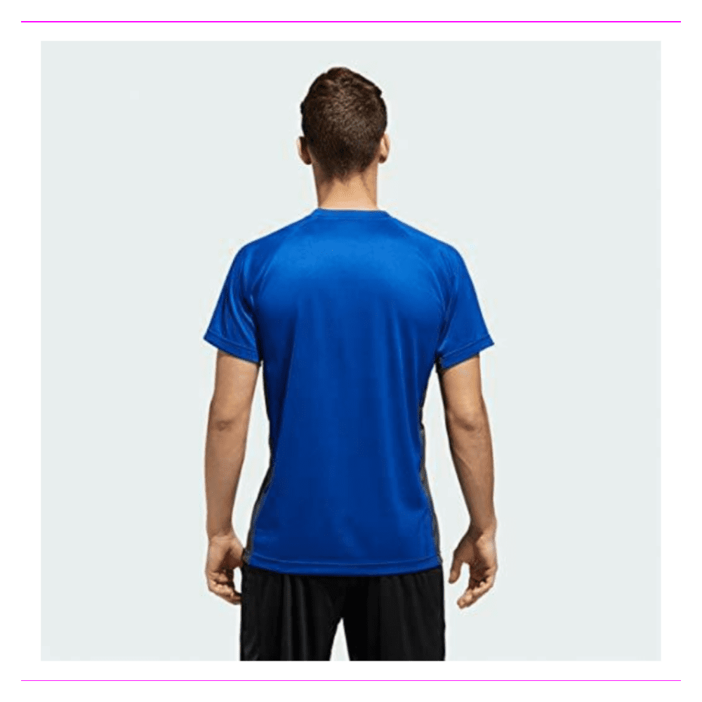 adidas Men's Training Essentials Raglan Tech Tee, Royal Blue, XL