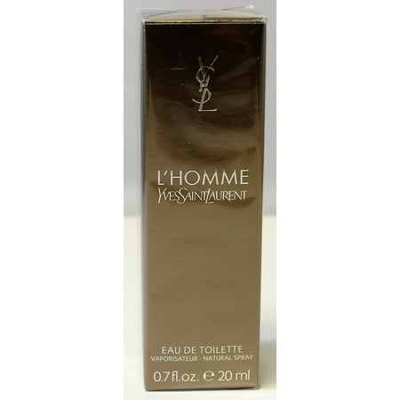 - YSL L'Homme By Yves Saint Laurent 0.7 oz /20 ml Eau De Toilette Travel Spray New
