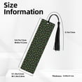 thumbnail image 3 of Kdxio St. Patrick's Day8 Print Metal Tassel Bookmarks,Perfect Gift for Art Lovers and Bookworms Metal Bookmarks for Women, 3 of 8