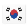 thumbnail image 5 of South Korea Country Flag Canvas Vibrant Wall Art Unframed Home Decor, 5 of 13