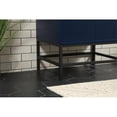 thumbnail image 5 of 24 inch single bathroom vanity in blue, 5 of 8