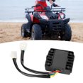 thumbnail image 1 of Rectificador DC12V Regulador Rectificador De Voltaje De Motocicleta De 6 Cables Apto Para Scooter GY6 50cc 125cc 150cc 200cc 250cc, 1 of 7