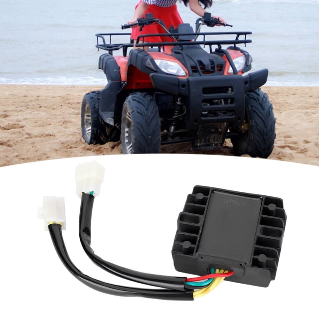 Rectificador DC12V Regulador Rectificador De Voltaje De Motocicleta De 6 Cables Apto Para Scooter GY6 50cc 125cc 150cc 200cc 250cc