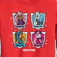 thumbnail image 3 of Monster High - Character Grid - Toddler And Youth Crewneck Fleece Sweatshirt, 3 of 5
