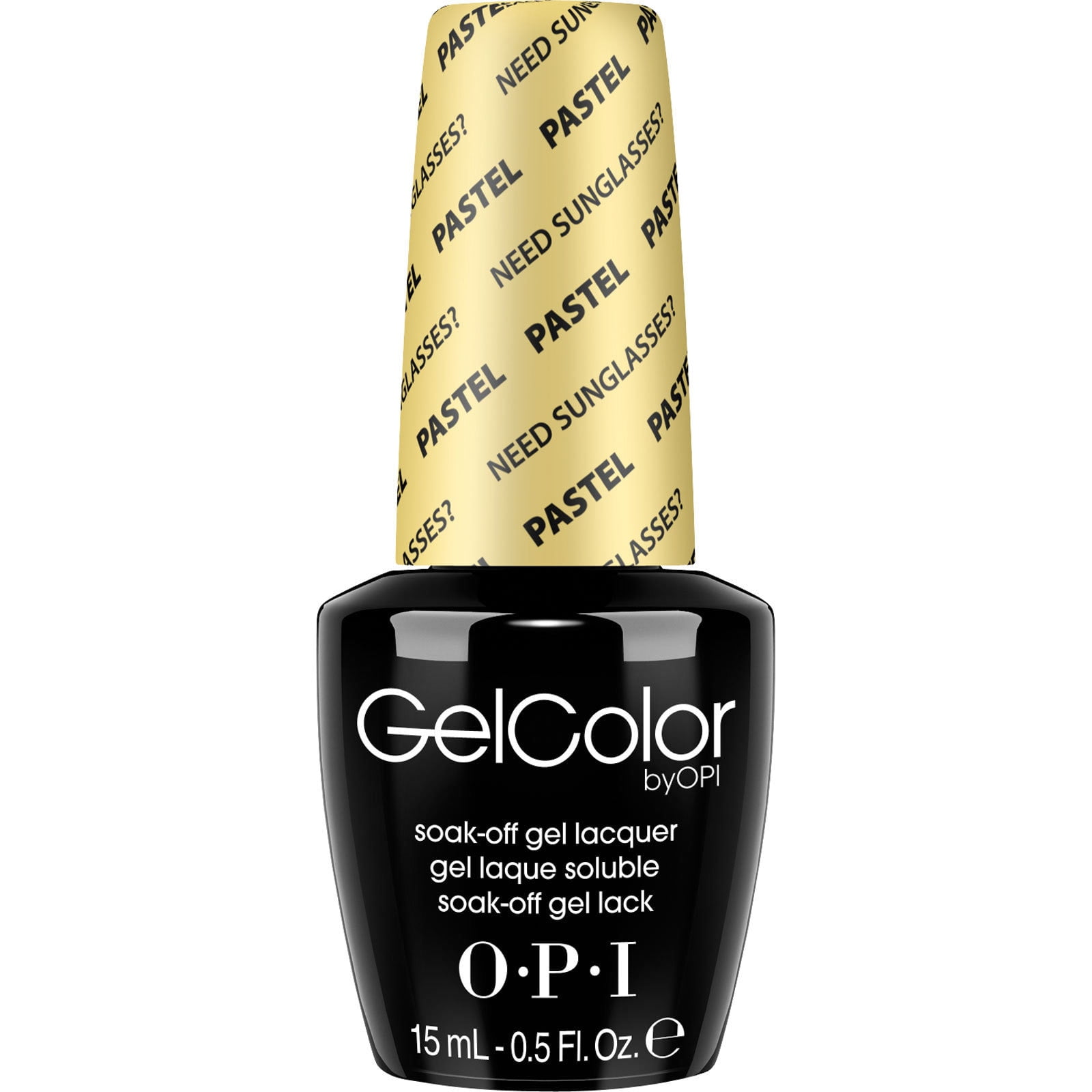 OPI GelColor Soak-Off Gel Lacquer - 104 Need Sunglasses? Pastel 0.5 oz Nail Polish
