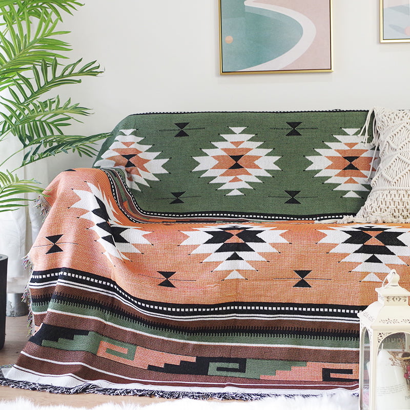 Rugs Tapestry navajo Throw Blanket Sofa Cover Wall Hanging DIY Soft AZTEC Area 