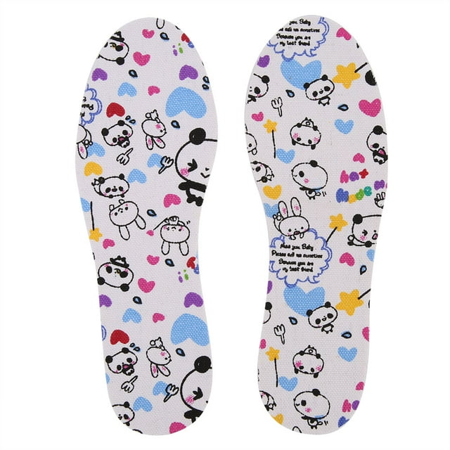 Plantillas de masaje de látex para niños, suaves y cómodas, transpirables, para el cuidado de los pies