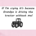 thumbnail image 2 of CafePress - Grandpa Driving Tractor Body Suit - Baby Light Bodysuit, Size Newborn - 24 Months, 2 of 4