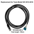 thumbnail image 3 of Diagnostic Service Cable Diagnostic Service System Diagnostic Tool Replacement for Tesla Model S/X 2012-2016 Metal Joint Cable Length 150cm/59inch 101, 3 of 5