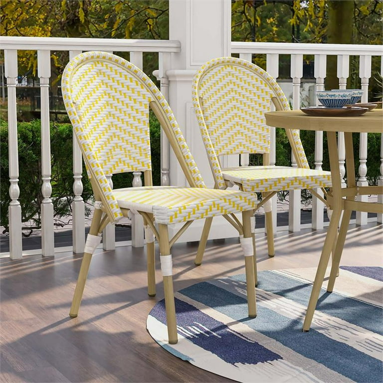 Yellow walmart online chairs