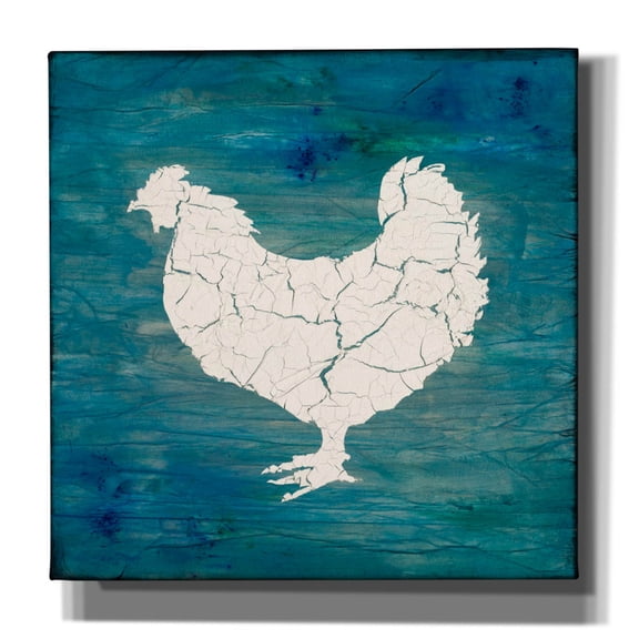 Epic Graffiti 'Farm Chicken' by Lightbox Journal, Canvas Wall Art, 18"x18"