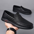thumbnail image 4 of Summer Street Vacation Men's Fashion Casual Shoes, Non-Slip Perforated Breathable Slip-On Loafers Comfortable, 4 of 9
