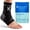 Black, variant on Koprez Plantar Fasciitis Ankle Brace Compression Sleeve with Arch Support, 1 Sleeve