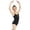 Black, variant on Yeaiivve Sleeveless Ballet Leotards for Girls Mesh Patchwork Dance Leotards Breathable Camisole Unitards Stretchy Lightweight Performance Bodysuit Gray 9-10 Years