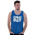 thumbnail image 5 of Cheat Day Pizza Fitness Food Craving Tank Top T Shirts Men Women Brisco Brands M, 5 of 6