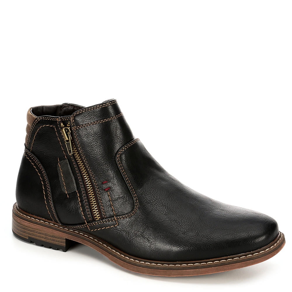 men's insulated side zip boots